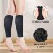 15-20 mmHg Compression Socks for Women & Men | Medical Footless Graduated Stockings for Varicose Veins & Edema | Small Black - Buy Online on GoSupps.com