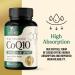 CoQ10 100mg Softgels - Best Antioxidant for Heart Health & Energy Support | Non-GMO Gluten Free | 60 Count Coenzyme Q10 Supplement - Buy Online on GoSupps.com
