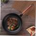 ABOOFAN Pan Mini Wok Egg Frying Skillet Stainless Steel Wok Mini Griddle Cooking Pot Stainless Steel Cooking Utensils No Stick Stainless Steel Cookware Wooden Omelette Plate Flat - Buy Online on GoSupps.com