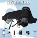 MOVOYEE Waterproof Running Belt with Water Bottle Holder - Sport Fanny Pack for Men and Women | Fits iPhone 13/12/11/Pro Max/Xs/X/Xr/8/7/6/Plus/SE MINI Galaxy - Runner Waist Bag - Buy Online on GoSupps.com