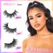 Barbiely 16mm Natural Lashes  3D Mink Lashes  3 Pairs Short Wispy Fluffy Mink Eyelashes  100% Handmade Real Mink Lashes  Natural Look  Soft Reusable  Cruelty Free(Daily Show) A-Daily Show/16MM - Buy Online on GoSupps.com