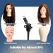 Metal Mannequin Head Tripod Stand with T-Pins and Carrying Bag - Adjustable for Cosmetology Training and Hair Extensions - Light Black - Buy Online on GoSupps.com