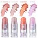 TINTARK Chubby Cream Highlighter Stick - Glitter Eyeshadow & Face Makeup | Ariel - Purple - Buy Online on GoSupps.com