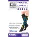 Neo G Women's Travel Compression Socks - Graduated Compression, Beige, Size M - Energize Legs During Travel and Inactivity - Buy Online on GoSupps.com