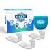 EIRSTY - Pack of 3 (one size fit all) Moldable Mouth Guards for Teeth Grinding Bruxism Clenching Sport Athletic Whitening Tray