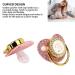 Gold Baby Pacifier Set - Rhinestone Covered Lightweight Pacifier for 6-18 Months - Perfect for Home Use (Letter B) - Buy Online on GoSupps.com