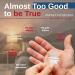 Carpal AID Clear Plastic Adhesive Hand-Based Support | Carpal Tunnel Relief | 100 Ct - Universal Fit for Either Hand - Buy Online on GoSupps.com