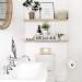 MayAvenue Farmhouse Bathroom Decor Box - Hello Sweet Cheeks Double Sided Toilet Paper Holder - Buy Online on GoSupps.com