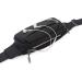 USHAKE Fanny Pack Waist Pack with Extender | Adjustable Straps | 3-Zipper Pockets | for Men, Women | Travel, Hiking, Running | BLACK - Buy Online on GoSupps.com