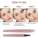 Microblading Eyebrow Pencil Kaluofan Microblading Eyebrow Pen Eyebrow Pencil Microblading Long-lasting Waterproof Creat Natural and Unique Makeup Look(Gray) Grey - Buy Online on GoSupps.com