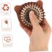 Fomiyes 2-in-1 Airbag Massage Comb - Portable Wooden Scalp Brush & Hand Massage Device for Hair Cleaning & Relaxation - Buy Online on GoSupps.com