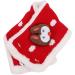 Winter Warm Baby Hat and Scarf Set - Bunny Design | Fleece Lined | Infant to Toddler 6-36 Months | Red - Buy Online on GoSupps.com