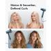iDOO Hair Dryer with Diffuser - 1500W High-Speed Blow Dryer for Curly Hair Travel-Friendly Perfect Christmas Gift for Women Blue Secadora de Pelo - Buy Online on GoSupps.com
