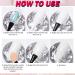 Chrome Nail Powder Set - Glitter Metal Mirror Effect - 4 Colors - 3D Holographic - DIY Nail Art Kit with Sponge Sticks - Buy Online on GoSupps.com