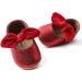 RVROVIC Baby Girl Moccasins 0-6 Months Red | Infant Princess Sparkly Soft Sole Prewalker Toddler Shoes - Buy Online on GoSupps.com