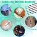 6 PCS Peritoneal Dialysis Holder with 18 PCS Silicone Rings - Adjustable Neck Cord for Secure PD Transfer Set - Peritoneal Dialysis Accessories & Supplies - Buy Online on GoSupps.com