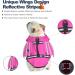 Petglad Dog Life Jacket Wings Design | Reflective Flotation Swim Vest for Dogs | Pink L (Chest Girth 19.7 - 29.5) | Ideal for Pool, Beach, Boating | Puppy to Large Size - Buy Online on GoSupps.com