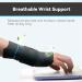 INDEEMAX Wrist Compression Sleeve with Metal Splint - Carpal Tunnel Brace for Arthritis & Tendonitis - Hand Support for Men & Women - Medium Black Right - Buy Online on GoSupps.com