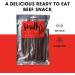 Smally's Biltong Peri Peri Flavour Beef Snack Sticks and Droewors Sausage 500g Pack - High Protein South African Beef Snack - Buy Online on GoSupps.com