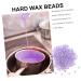 Minkissy 3 Packs Hard Wax Beans for Hair Removal - Violet Beeswax Pearls for Smooth Skin - Buy Online on GoSupps.com