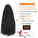 18 Inch Water Wave Braiding Hair for Passion Twist Butterfly Locs - 6 Packs Bohemian Extensions (1B) - Buy Online on GoSupps.com