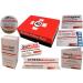 quacksalberei first aid kit funny first aid kit for the 40th birthday (8 pieces)