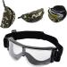 Elemart Tactical Airsoft Goggles - Military Eye Protection with 3 Interchangeable Lenses and Carrying Case - Buy Online on GoSupps.com