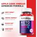 [3 Pack] Ketology Keto Gummies - Max Strength Vegan ACV Apple Cider Vinegar Vitamin B12 - Advanced Weight Loss Formula with Shark Tank Endorsement (180 Gummies) - Buy Online on GoSupps.com