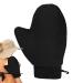 de bronzage Moufles autobronzantes douces pour peaux sensibles maison douche voyage femmes hommes visage jambes dos Noir