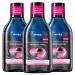 NIVEA NIVEA Micellair Professional Two-Phase Micellar Water Skin Breathe Biphasic Makeup Remover with Black Tea Extract for Face and Eyes Waterproof Makeup - 3 x 400ml Bottles
