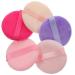 minkissy 2boxes Powder Puff Cosmetic Puffs Makeup Puffs Pads with Strap Foundation Sponge Make up Applicators for Face Handheld Makeup Puff Plastic Abs Makeup Foundation Concealer Travel