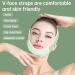 Masque Amincissant R utilisable pour le Visage Double Menton R ducteur Lifting Raffermissant en Forme de V Masque Minceur pour Raffermir et liminer l'Affaissement de la Peau Lifting visage (Noir) - Buy Online on GoSupps.com