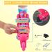 OLYMROLLA Adjustable Inline Skates for Boys Girls Youth - Pink, Medium Unisex Size US 2-4.5 EU 33-36 | Outdoor Roller Blades with PU Wheels and ABEC-7 Bearings - Buy Online on GoSupps.com