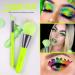 DOCOLOR 15-Piece Professional Makeup Brush Set - Premium Synthetic Kabuki & Blending Brushes - Green - Perfect for Flawless Application & International Shipping - Buy Online on GoSupps.com