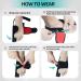 MOONSMILE Bunion Corrector (1 Pair) - Night Bunion Splint & Toe Straightener for Pain Relief - Black - Buy Online on GoSupps.com