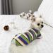 TONY HOBY Male Dog Pyjamas Jumpsuit Recovery Suit for Small Medium Dog - Blue & White Boy - M - Buy Online on GoSupps.com