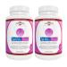 Daily Wellness Fertility Blend for Women - Fertility Supplements for Women Conception Fertility Prenatal Vitamins Trying to Conceive Progesterone Supplements Cycle Support Conception Pills - 2 Pack 90 Count (Pack of 2)