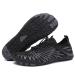Ashion unisex barefoot shoes men bathing shoes women breathable light water shoes summer beach shoes slipproof swimming shoes aquasiums 39 EU gray black