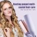 Wave Curling Iron - 2 Inch Ionic Wavy Hair Curler Anti-Scald Crimper & Fast Heating 4 Temp Ceramic Wand for Deep Waves - Ideal for Women - Buy Online on GoSupps.com