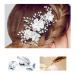 Frcolor Wedding Bridal Side Hair Clips with Flower Pearl - Elegant Hair Accessories for Brides | International Shipping Available - Buy Online on GoSupps.com