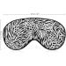 Zebra Cow Skin Sleep Mask for Women | Adjustable Eye Shades Cover with Elastic Strap - Perfect for Travel & Relaxation - Buy Online on GoSupps.com