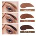 Eyebrow Stamp Stencil Kit - Perfect Brows with Brow Stamp Makeup Powder and 10 Reusable Stencils in Dark Brown | Long-lasting, Waterproof Eyebrow Shaping Kit - Buy Online on GoSupps.com
