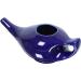 Durable Leak-Proof Porcelain Ceramic Neti Pot 230ml - Blue | Eco-Friendly Natural Sinus Treatment | Microwave & Dishwasher Safe - Buy Online on GoSupps.com