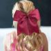 24 PCS Large Maroon Cheer Bows - Hair Accessories for Cheerleaders & Sports Teams - Buy Online on GoSupps.com