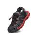 DREAM PAIRS Unisex Kids 160912-k Sports Sandals 32 EU Black Grey Red