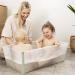 Stokke Flexi Bath X-Large  White - Spacious Foldable Baby Bathtub - Lightweight & Easy to Store - Convenient to Use at Home or Traveling - Best for Ages 0-6 X-Large White - Buy Online on GoSupps.com