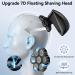 PEACEONE 7D Waterproof Rotary Head Shaver for Bald Men | 5-in-1 Grooming Kit | USB Rechargeable with LED Display | Ideal Wet/Dry Hair Trimmer - Buy Online on GoSupps.com