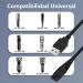 Hatteker Hair Clipper Charger Cable Replacement - Compatible with RFC-588, RFC-598, RFC-690, RFC-692, RFC-696, RSCX-9598, RSCX-7568 - 4.9FT Cord - Buy Online on GoSupps.com