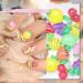 ALOCIAM 42 Pieces Fruit Rhinestones Nail - Buy Online on GoSupps.com